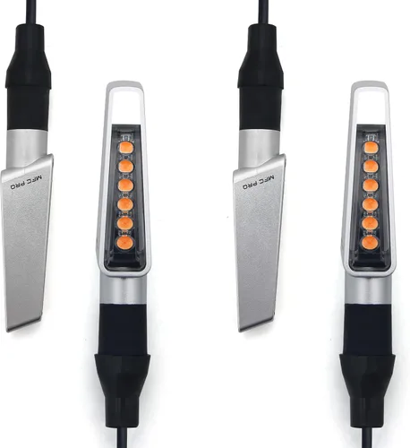 Vista 5 de Luces indicadoras de motocicleta que fluyen luces LED intermitentes para YAMAHA FZ8 MT07 FZ6 FZ09 FZ07 VMAX para DAYTONA 675 para VSTROM DL650