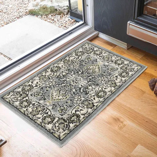 Vista 17 de Superior - Tapete elegante - Colección Lille., Polipropileno, Marrón
