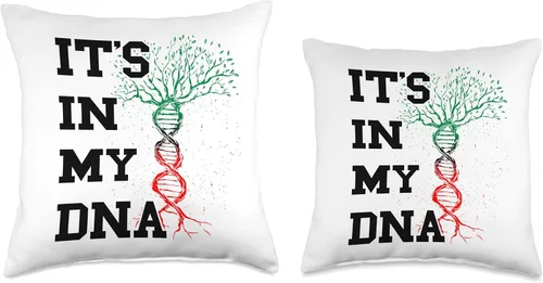 Vista 3 de Pan African Pride Black History Pan African UNIA Flag DNA Tree Juneteenth Black History Throw Pillow, 16x16, Multicolor