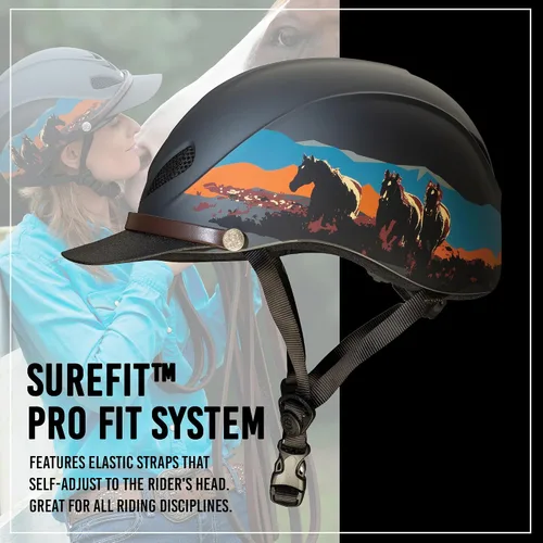 Vista 4 de Troxel Troxel Dakota Horseback Riding Helmet