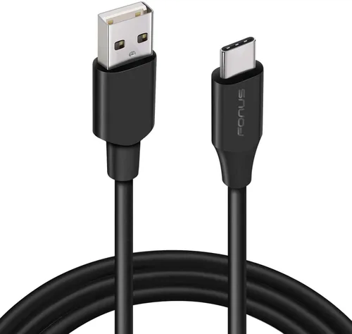 Vista 2 de Cable de carga USB-C tipo C de 6 pies, cable de alimentación USB largo rápido compatible con Samsung Galaxy Note 10 Plus - Galaxy Note 20 - Galaxy