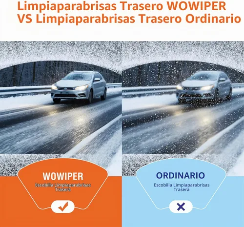 Vista 2 de Repuesto de limpiaparabrisas trasero de 10 pulgadas (10-A) para Toyota RAV4 2018 2017 2016 2015 2014 2013 Highlander 2022-2020 /Jeep Compass