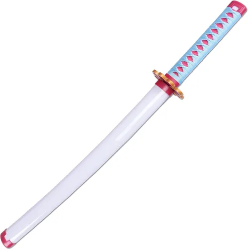 Vista 51 de ziqing Espada para cosplay de Demon Slayer hecha a mano, Katana de 31 pulgadas con múltiples estilos para elegir