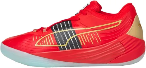 Vista 3 de PUMA Hombres Fusion Nitro Zapatillas De Baloncesto Zapatos - Negro