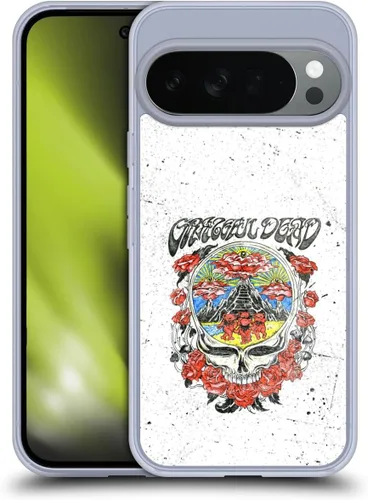 Vista 203 de Head Case Designs Funda de gel con licencia oficial de Grateful Dead Bear Trends [protección de grado militar] compatible con Google Pixel 3