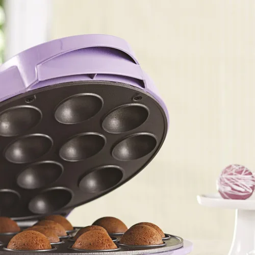 Vista 6 de Brentwood ts-254 electrodoméstico para hacer piruletas de torta, color morado, Púrpura