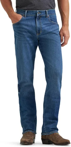 Vista 27 de Wrangler Jeans retro ajustados de pierna recta para hombre