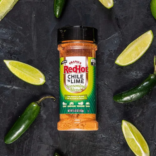Vista 8 de Frank's RedHot Chile 'N Lime Mezcla de condimentos (sin gluten), 5.43 oz