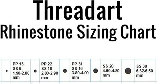 Vista 9 de Estrás para aplicar con calor - 6SS, 10SS, 16SS, 20SS, 30SS - 32 colores Iron-on hotfix rhinestones - add brilliant sparkle to apparel, denim