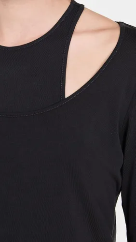 Vista 6 de Pistola Denim Camiseta en capas Leah para mujer