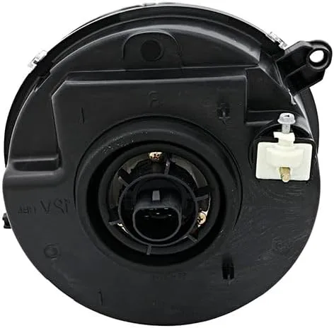 Vista 4 de Para Jeep Liberty Faros Lámparas Set 2003 2004 Halógeno Conductor y Pasajero Lado