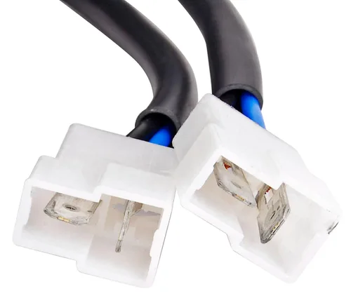 Vista 5 de JEGS Conjunto de ventilador eléctrico dual, ventiladores duales de 12 pulgadas de diámetro, perfil bajo, diseño silencioso de hoja en S, flujo
