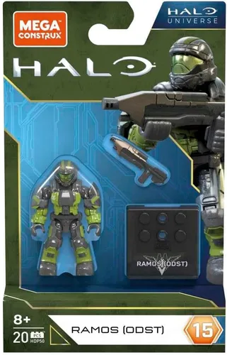 Vista 3 de Mega Construx Halo Ramos ODST - Juego de construcción de figuras de acción, 3 piezas, a partir de 8 años