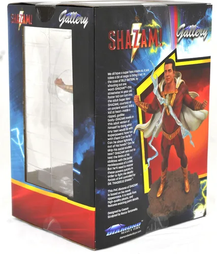 Vista 4 de Diamond Select Toys DC Gallery: Figura de PVC de Shazam (versión de película)