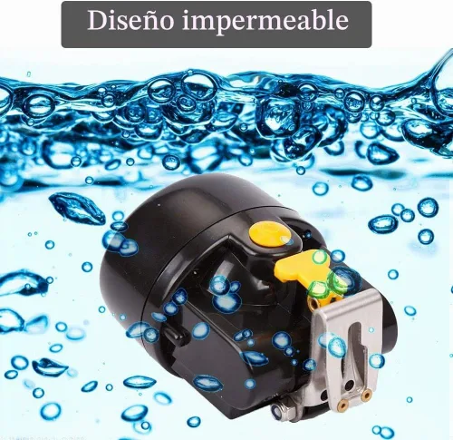 Vista 6 de Linterna frontal LED recargable, resistente al agua y a prueba de explosiones para casco duro, luz de cabeza de minero de carbón subterráneo súper