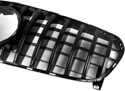 Vista 6 de Rejilla Panamericana GT R para GLA X156 GLA200 GLA250 GLA45 AMG 2017-2020 (negro)