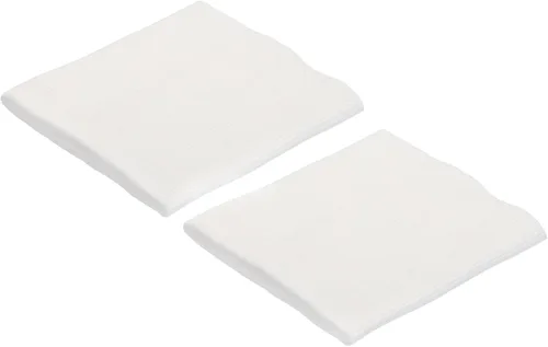 Vista 30 de MECCANIXITY Puños elásticos con bordes acanalados de 4 x 3.5 pulgadas, tela de algodón, cinta elástica para coser, color negro, 1 par