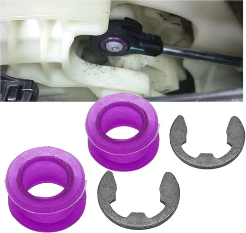 Vista 8 de Juego de reparación de bujes y clip de cambio de engranajes de transmisión automática de 2 piezas 33835-08010 para Toyota Corolla Matrix Camry 1+1