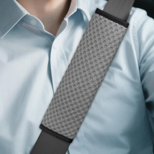 Vista 21 de 2 fundas para cinturón de seguridad de automóvil, almohadillas suaves para cinturón de seguridad, fundas para el cuello, protector de correa