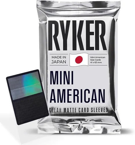 Vista 10 de Ryker Fundas protectoras para tarjetas de juego de mesa americanas (paquete de 3, transparentes, 1.614 x 2.480 in, 300 fundas)
