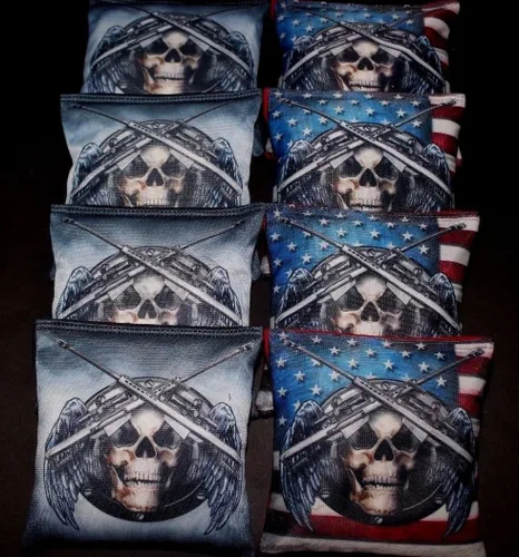Vista 6 de BackYardGamesUSA Deer Buck Hunting Season Camo 8 Regulation Cornhole Bags B142