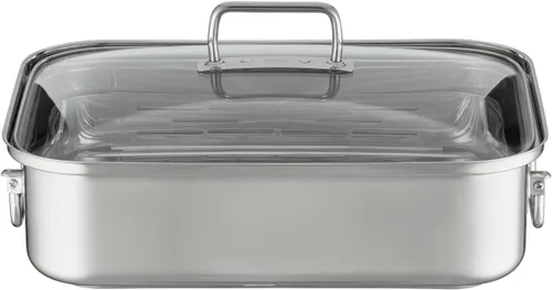 Vista 12 de Rösle EXPERTISO Cookware Collection - Cacerola alta de acero inoxidable con tapa de cristal de 6.3 pulgadas