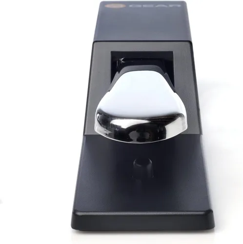 Vista 6 de On-Stage MS7701B - Soporte de micrófono trípode y M-Audio SP-2 - Pedal de sostenimiento universal con acción estilo piano para teclados MIDI, pianos
