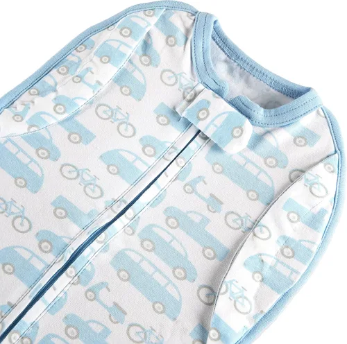 Vista 6 de Saco de bebé Woombie, convertible, fácil de usar, opción natural de abrazo, elástico, abrazable, tela transpirable