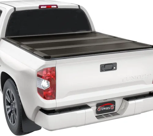 Vista 10 de Cubierta rígida de tres pliegues para Toyota Tundra 2000-2006 con caja de 6.5 pies Hard Truck Bed Cover, Not for Stepside, Fleetside, Waterproof