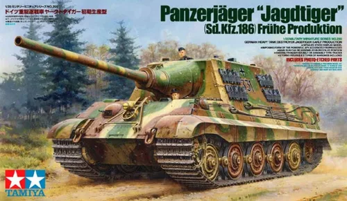 Vista 7 de Tamiya Destructor alemán Jagdtiger