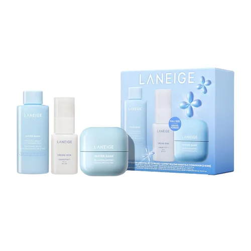 Vista 19 de LANEIGE Crema Hidratante Water Bank Azul con Ácido Hialurónico: Crema facial coreana hidratante con escualano y ceramida para el soporte