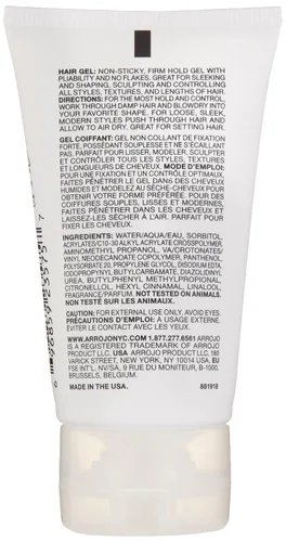 Vista 2 de ARROJO Gel para el cabello 1 Fl Oz