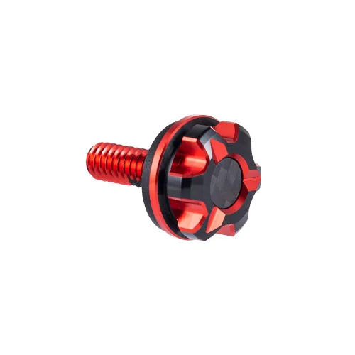 Vista 3 de Advanblack Axion - Kit de pernos de asiento moleteados mecanizados CNC Billet 6061 de aluminio para perno de asiento, cubierta de perilla de montaje