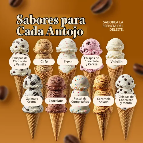 Vista 5 de Triple Scoop Mezcla de helado de café, gourmet, lista en 5 minutos, 1
