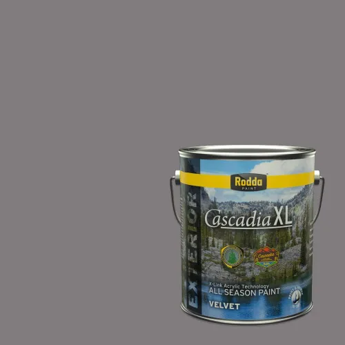Vista 169 de Rodda Paint CASCADIA XL Pintura e imprimación satinada para exteriores en uno, cuarto de galón, azul playa norte