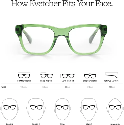 Vista 4 de eyebobs Kvetcher Wide Traditional and Blue Light Reading Glasses Negro exterior y mosaico