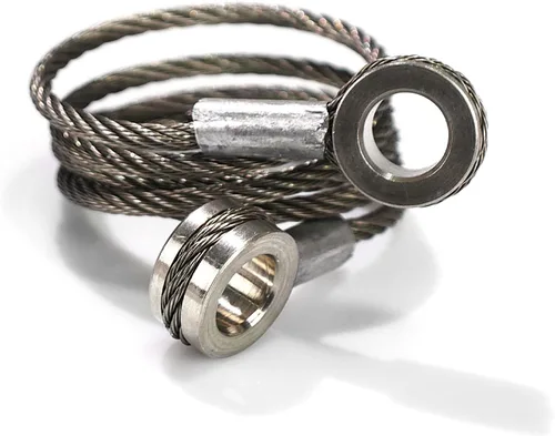 Vista 4 de High Soar 924-5402 Peterbilt Hood Control Cable Fit para Peterbilt 379 357 375 377 378, cable de liberación de capó lado largo, reemplazar HLK2047