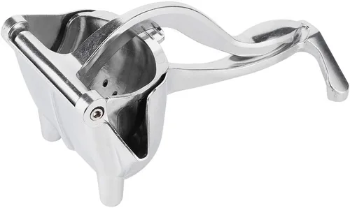 Vista 3 de Pilipane Exprimidor de limón de acero inoxidable real, exprimidor de cítricos, portátil y resistente, prensa manual de frutas para salud, exprimidor