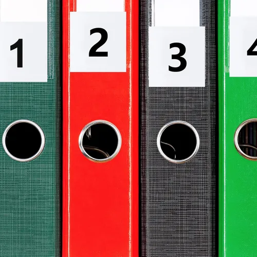 Vista 8 de Calcomanías de vinilo de 1 a 200 números consecutivos de 2 pulgadas, etiquetas autoadhesivas cuadradas impermeables blancas numeradas, etiquetas