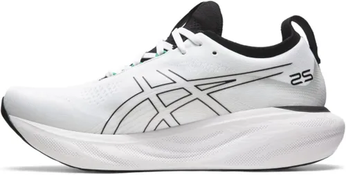 Vista 10 de ASICS Zapatillas de running Gel-Nimbus 25 para hombre Negro resplandor amarillo