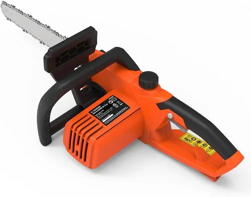 Vista 2 de Yard Force Motosierra eléctrica de 16 pulgadas YF1516CS con lubricación automática, tensión de barra de cadena sin herramientas, interruptor