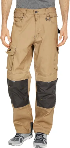 Vista 5 de CAT H2O Defender - Pantalones de trabajo resistentes al agua para hombre con rodillas reforzadas, bolsillo tipo cargo con fuelle y bolsas para Negro