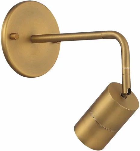 Vista 5 de Foco de pared o techo LED Cafe 1 Light - Bronce