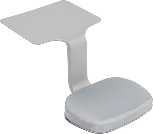 Vista 13 de ECR4Kids The Surf - Escritorio portátil con cojín, asiento flexible, color negro