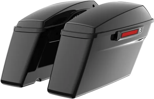 Vista 11 de Advanblack Soporte De Conversión De Alforja Duro Ajuste Para 2018+M8 Softail Low Rider/S/ST - Negro