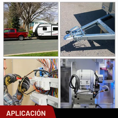 Vista 8 de Nilight Cable de extensión de alambre de remolque de 4 vías de 25 pies 14 Cable de extensión de remolque de 4 pines de 25 pies