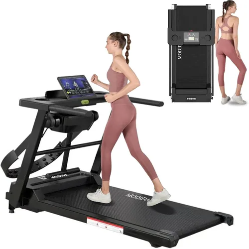 Vista 12 de 3 in 1 Under Desk Treadmill with Incline Walking Pad for Home & Office Negro