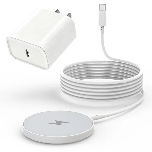 Vista 9 de Cargador inalámbrico magnético [certificado Apple MFi] Cargador iPhone