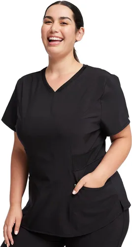 Vista 3 de CHEROKEE Infinity Camiseta de ropa quirúrgica con cuello V