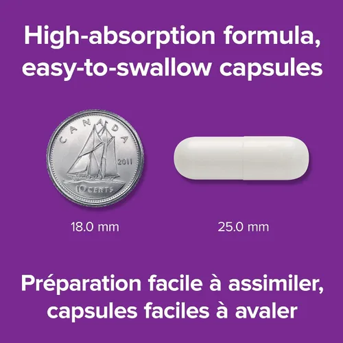 Vista 6 de Webber Naturals Citratos de magnesio de alta absorción 150 mg 120 cápsulas